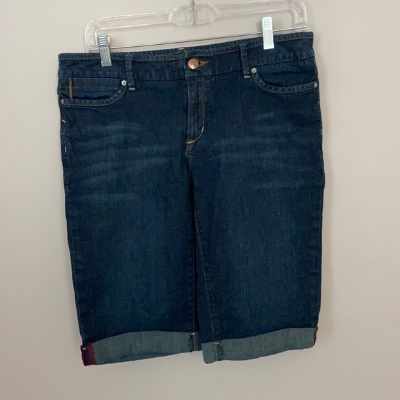banana Republic Factory I Blue Jean Shorts - Picture 1 of 7